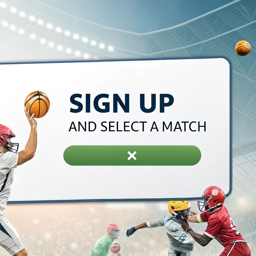 Sign Up and Select a Match