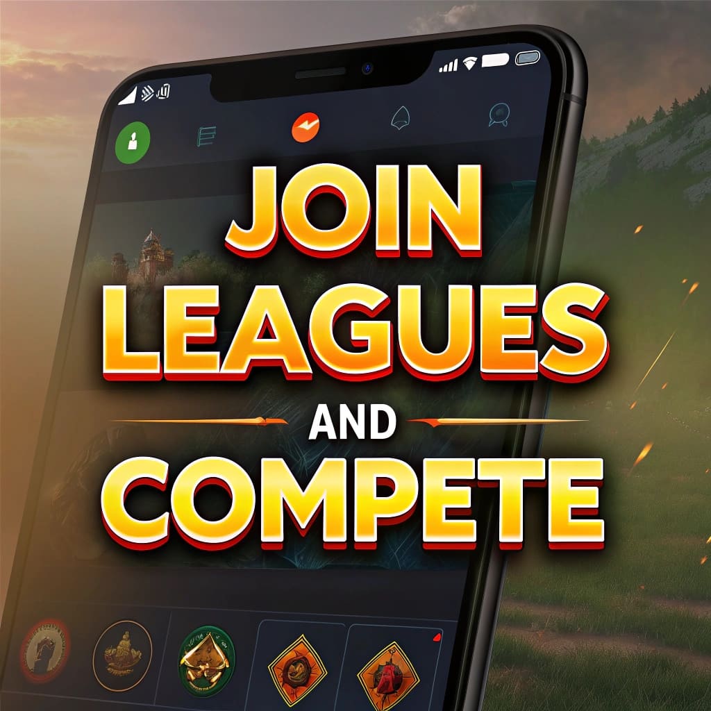 Join Leagues and Compete